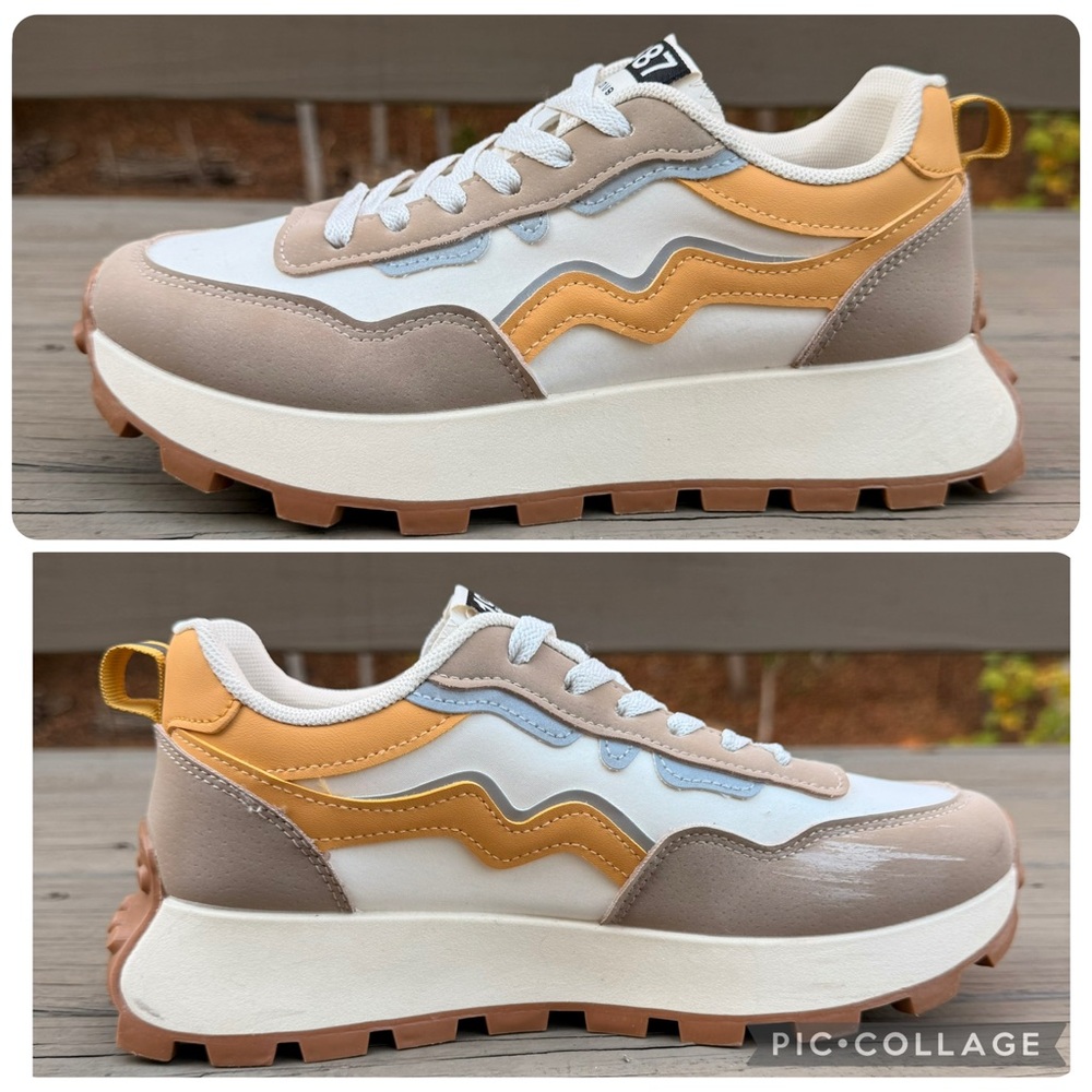 fashion "Forrest Gump" style walking sneakers - Picture 11 of 16